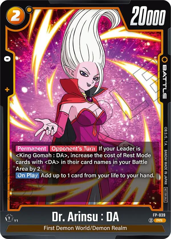 Dr. Arinsu : DA (FP-039) [Rivals Clash Release Event Cards] | Total Play