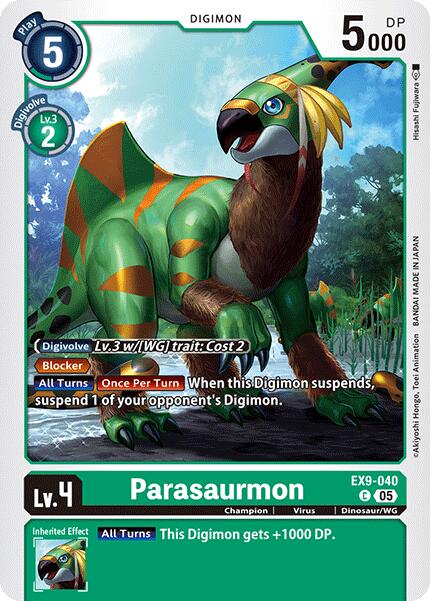 Parasaurmon [EX9-040] [Versus Monsters] | Total Play