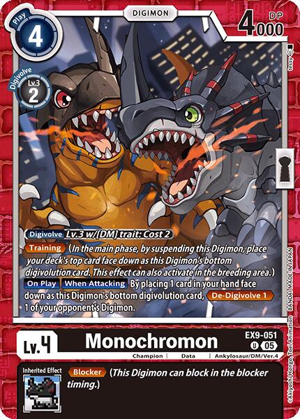 Monochromon [EX9-051] [Versus Monsters] | Total Play