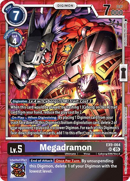 Megadramon [EX9-064] [Versus Monsters] | Total Play