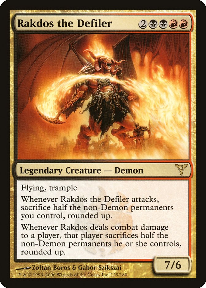 Rakdos the Defiler [Dissension] | Total Play