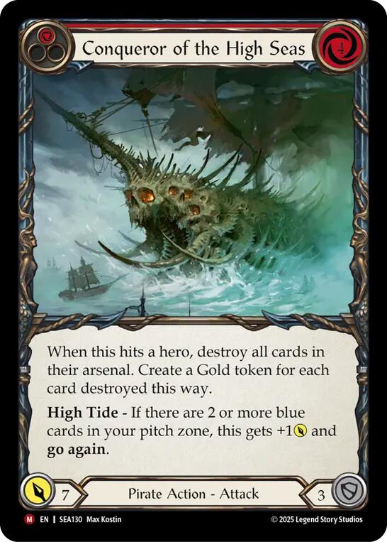 Conqueror of the High Seas (Regular) [SEA130] (High Seas) | Total Play