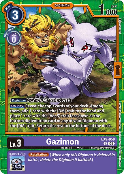 Gazimon [EX9-058] [Versus Monsters] | Total Play