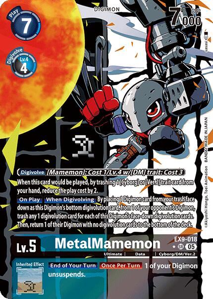 MetalMamemon [EX9-018] (Alternate Art) [Versus Monsters] | Total Play
