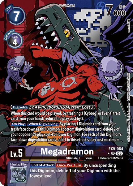 Megadramon [EX9-064] (Alternate Art) [Versus Monsters] | Total Play