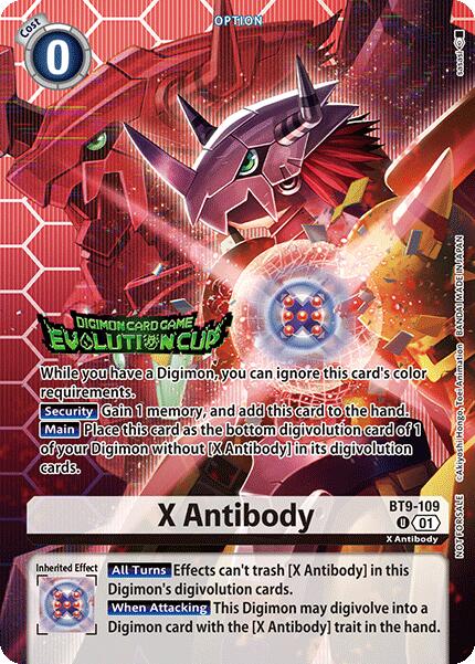 X Antibody [BT9-109] (Evolution Cup 2025 Vol. 1) [X Record] | Total Play