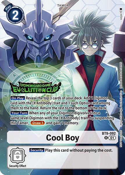 Cool Boy [BT9-092] (Evolution Cup 2025 Vol. 1) [X Record] | Total Play