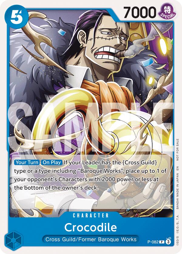 Crocodile (Store 2-on-2 Battle 2025) [One Piece Promotion Cards] | Total Play
