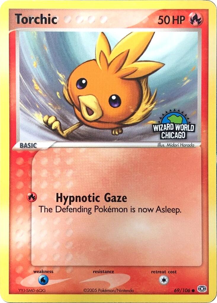 Torchic (69/106) (Wizard World Chicago) [Miscellaneous Cards] | Total Play