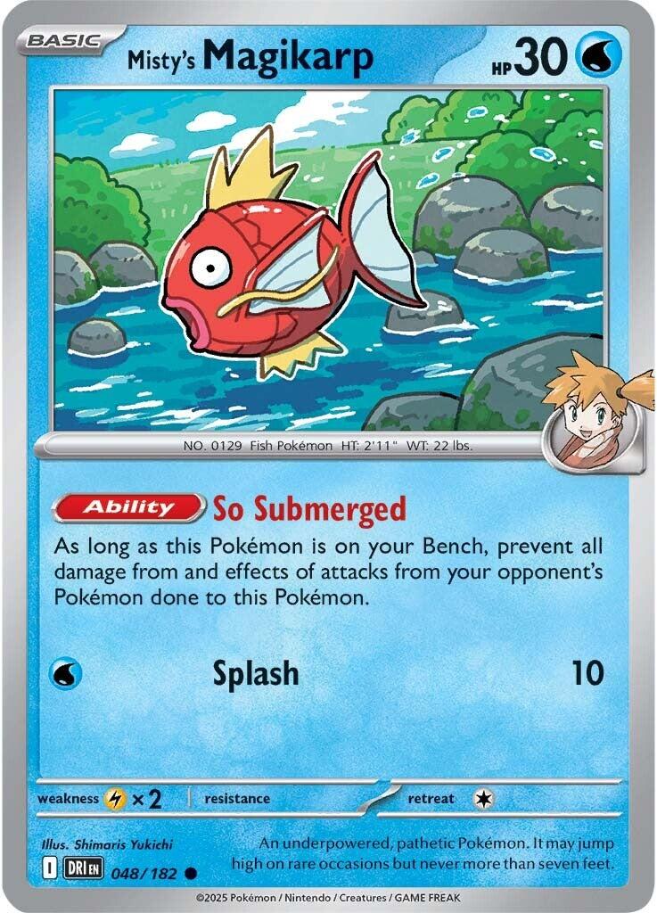 Misty's Magikarp (048/182) [Scarlet & Violet: Destined Rivals] | Total Play