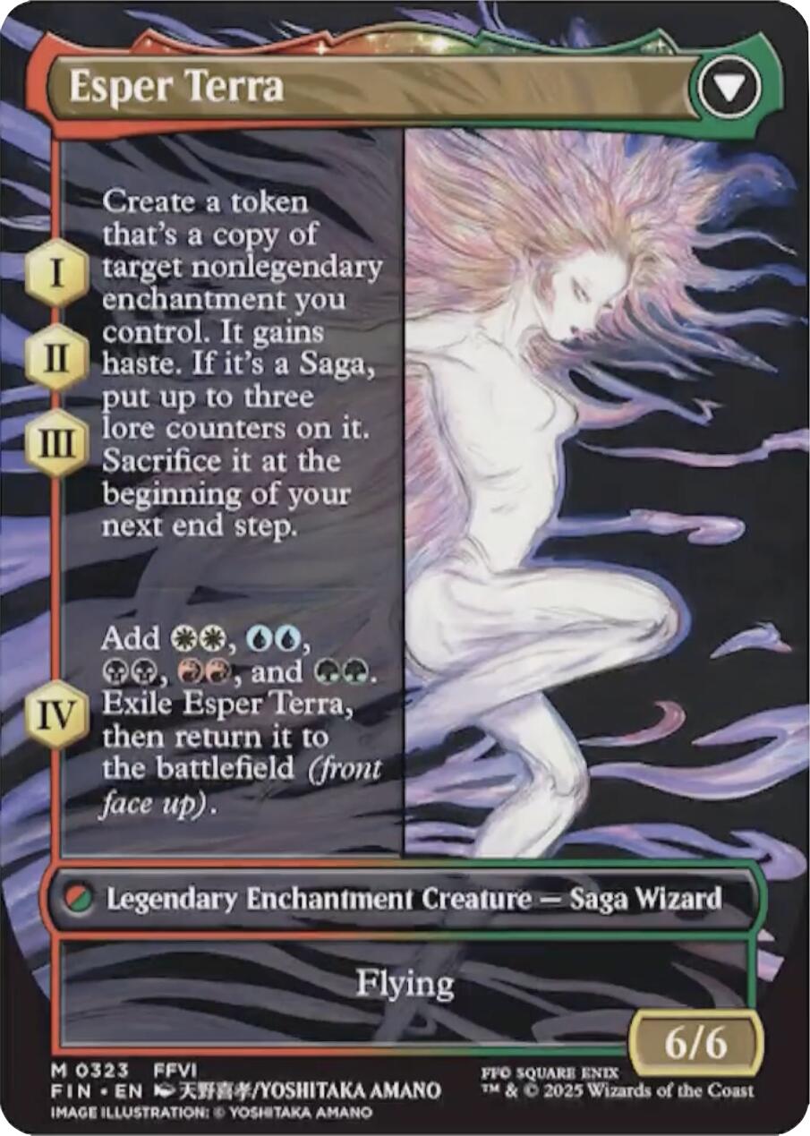 Terra, Magical Adept // Esper Terra (Borderless) [FINAL FANTASY] | Total Play