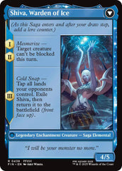 Jill, Shiva's Dominant // Shiva, Warden of Ice (Extended Art) [FINAL FANTASY] | Total Play