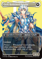 Cecil, Dark Knight // Cecil, Redeemed Paladin (Borderless) (Surge Foil) [FINAL FANTASY] | Total Play