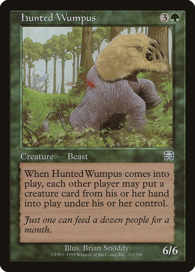 Hunted Wumpus [Mercadian Masques] | Total Play