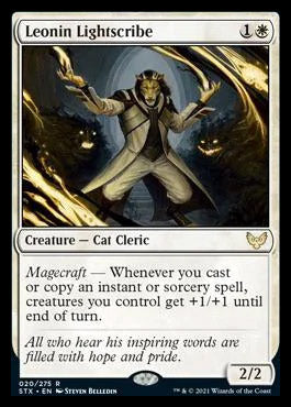 Leonin Lightscribe [Strixhaven: School of Mages] | Total Play