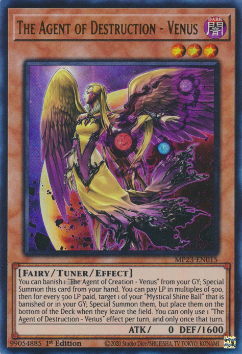 The Agent of Destruction - Venus [MP23-EN015] Ultra Rare | Total Play