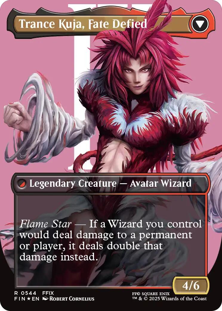 Kuja, Genome Sorcerer // Trance Kuja, Fate Defied (Borderless) (Surge Foil) [FINAL FANTASY] | Total Play