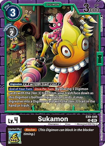 Sukamon [EX9-049] [Versus Monsters] | Total Play
