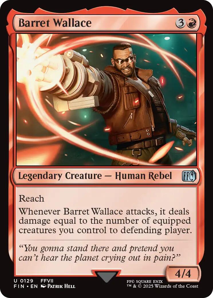 Barret Wallace [FINAL FANTASY] | Total Play