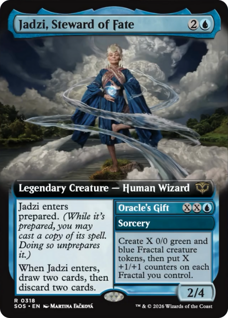 Jadzi, Steward of Fate (Extended Art) [Secrets of Strixhaven] | Total Play