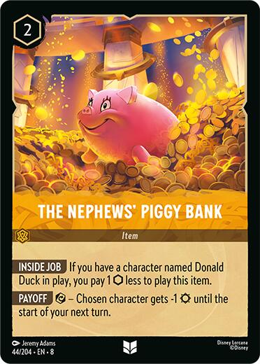 The Nephews' Piggy Bank (44/204) [Reign of Jafar] | Total Play