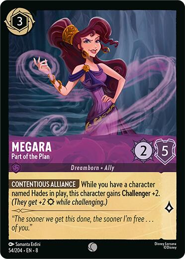 Megara - Part of the Plan (54/204) [Reign of Jafar] | Total Play