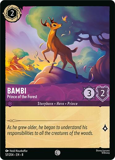 Bambi - Prince of the Forest (57/204) [Reign of Jafar] | Total Play