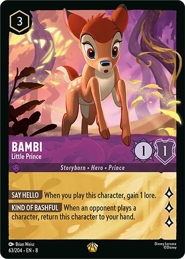Bambi - Little Prince (63/204) [Reign of Jafar] | Total Play