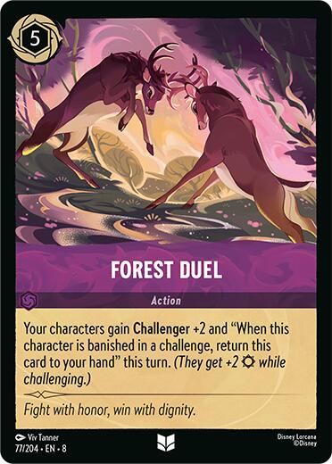 Forest Duel (77/204) [Reign of Jafar] | Total Play