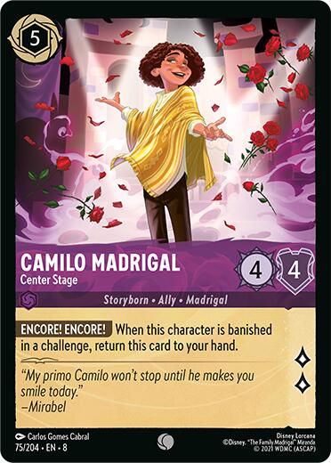 Camilo Madrigal - Center Stage (75/204) [Reign of Jafar] | Total Play