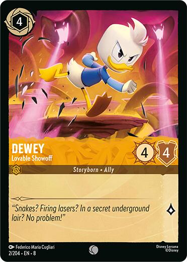Dewey - Lovable Showoff (2/204) [Reign of Jafar] | Total Play