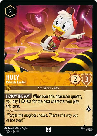 Huey - Reliable Leader (3/204) [Reign of Jafar] | Total Play