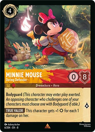 Minnie Mouse - Daring Defender (6/204) [Reign of Jafar] | Total Play