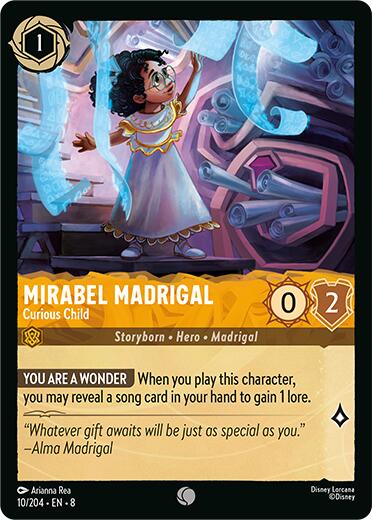 Mirabel Madrigal - Curious Child (10/204) [Reign of Jafar] | Total Play