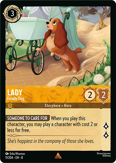 Lady - Family Dog (11/204) [Reign of Jafar] | Total Play