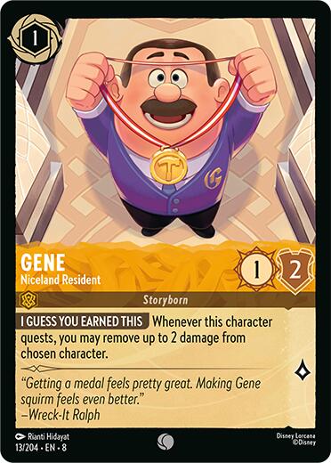 Gene - Niceland Resident (13/204) [Reign of Jafar] | Total Play