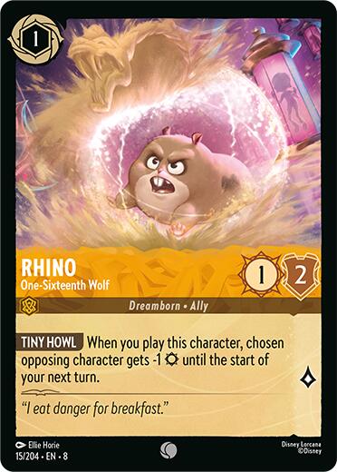 Rhino - One-Sixteenth Wolf (15/204) [Reign of Jafar] | Total Play