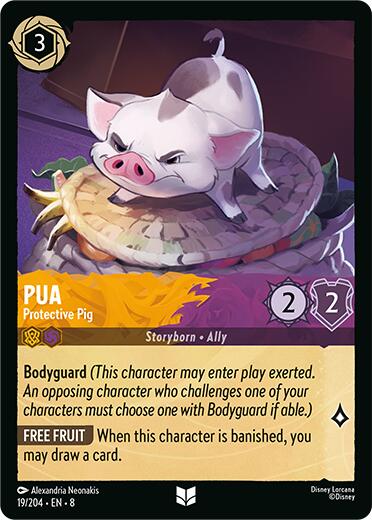 Pua - Protective Pig (19/204) [Reign of Jafar] | Total Play