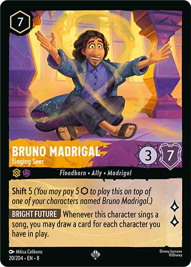Bruno Madrigal - Singing Seer (20/204) [Reign of Jafar] | Total Play