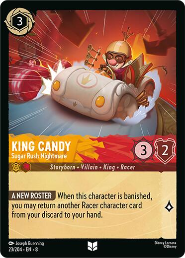 King Candy - Sugar Rush Nightmare (23/204) [Reign of Jafar] | Total Play