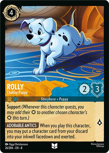 Rolly - Chubby Puppy (26/204) [Reign of Jafar] | Total Play