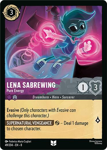 Lena Sabrewing -- Pure Energy (49/204) [Reign of Jafar] | Total Play