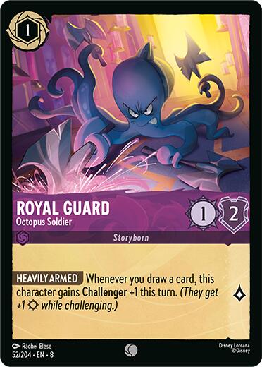 Royal Guard - Octopus Soldier (52/204) [Reign of Jafar] | Total Play