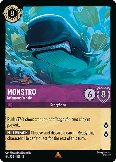 Monstro - Infamous Whale (64/204) [Reign of Jafar] | Total Play