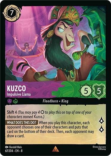 Kuzco - Impulsive Llama (67/204) [Reign of Jafar] | Total Play