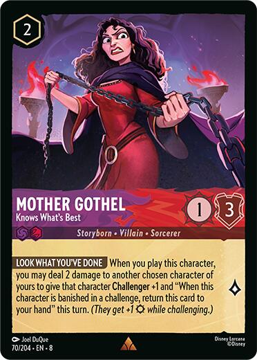 Mother Gothel - Knows What's Best (70/204) [Reign of Jafar] | Total Play