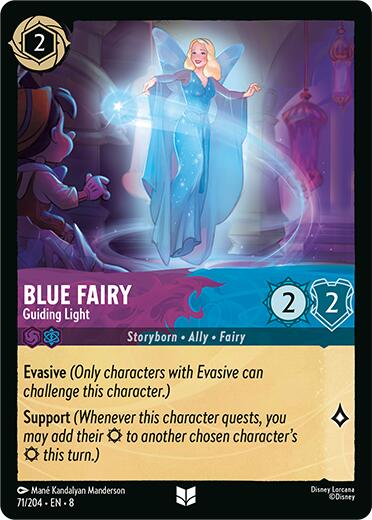 Blue Fairy - Guiding Light (71/204) [Reign of Jafar] | Total Play