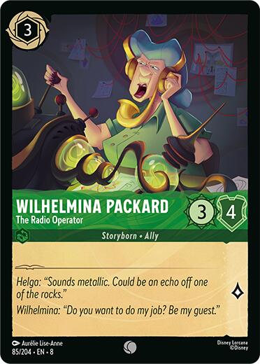 Wilhelmina Packard - The Radio Operator (85/204) [Reign of Jafar] | Total Play
