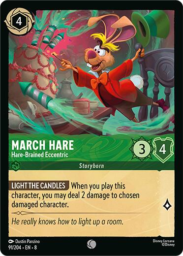March Hare - Hare-Brained Eccentric (91/204) [Reign of Jafar] | Total Play