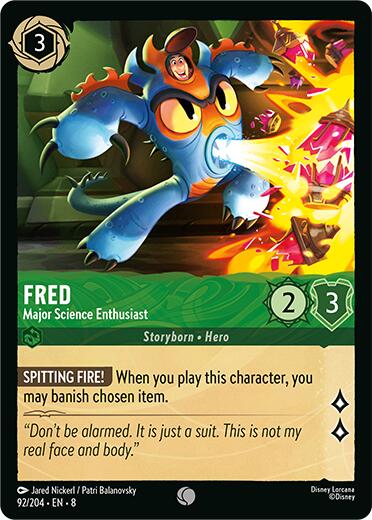 Fred - Major Science Enthusiast (92/204) [Reign of Jafar] | Total Play